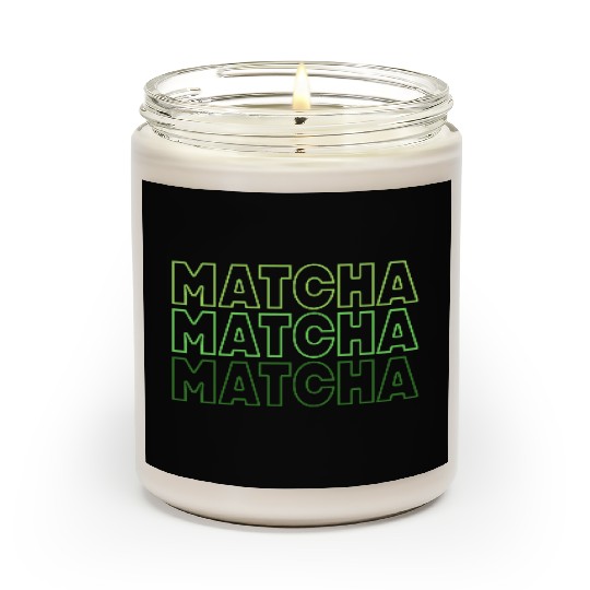 Matcha Japanese Tea Drinker Scented Candles