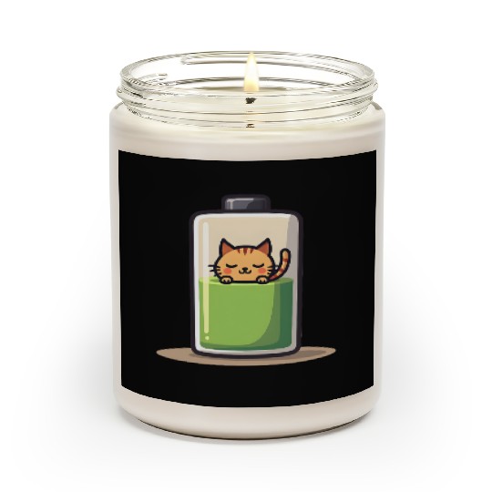 Cat Nap Battery Scented Candles