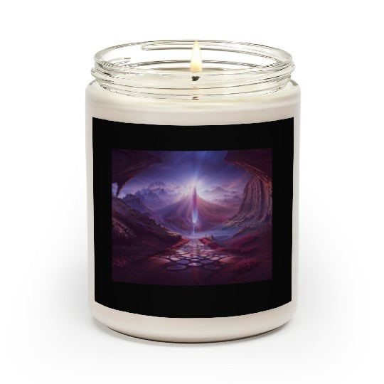 Path to the Crystal of Life Scented Candles
