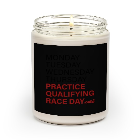 monday tuesday wednesday thursday practice qual Scented Candles