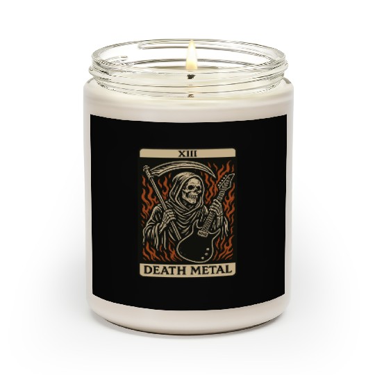 Death Metal (Card XIII) Scented Candles