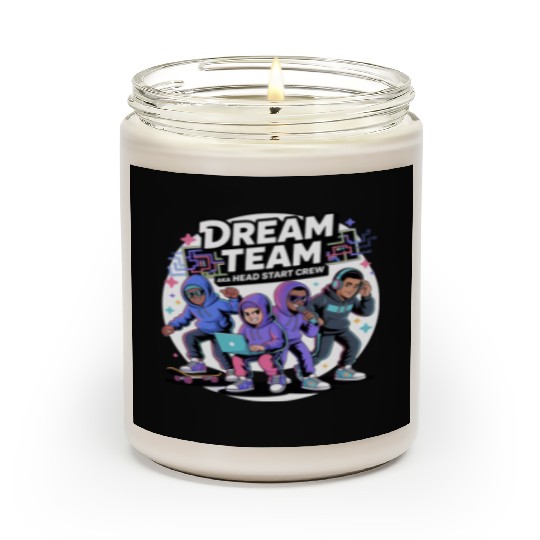Dream Team Vibes: Head Start Crew Edition Scented Candles