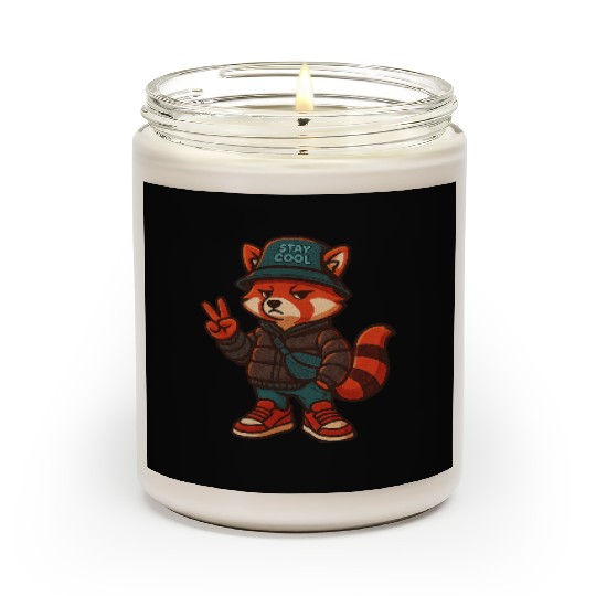 Cool Streetwear Platypus Cartoon Mascot Scented Candles