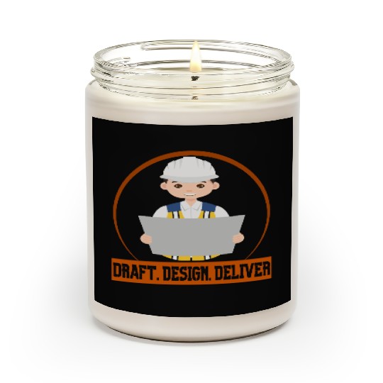 DRAFT DESIGN deliver, engineering Scented Candles
