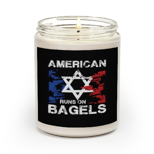 American Pride with Star and Bagel Spirit Scented Candles