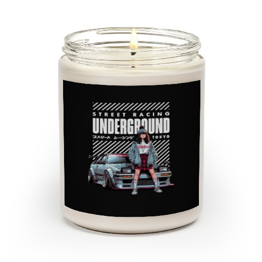 Japanese Underground Street Racing - JDM Car Scented Candles
