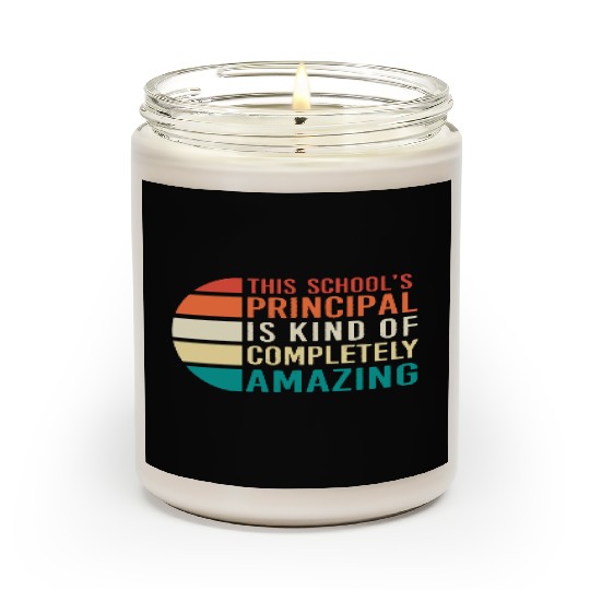 School Principal Teacher Appreciation Scented Candles