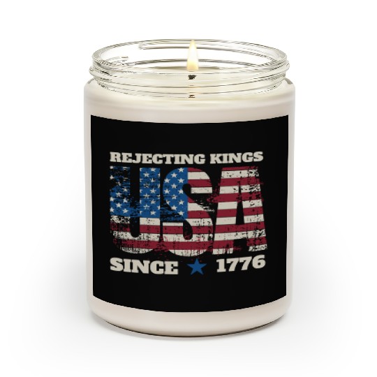 Rejecting Kings Since 1776 Scented Candles