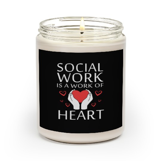 School Social Worker Counselor Therapist Scented Candles