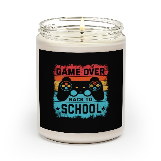 Game Over Back to School Scented Candles – Retro Gamer