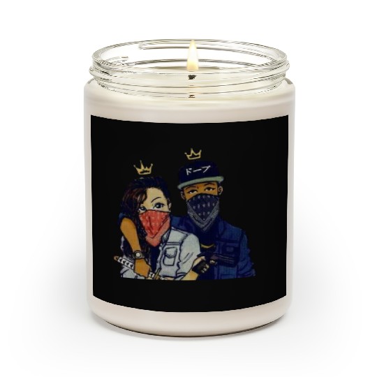 Urban Rebels Masked Duo Scented Candles Design