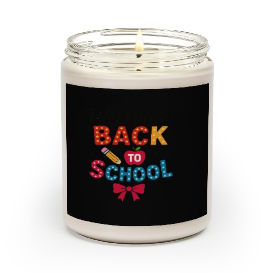 Elegant Gift Scented Candles for Students Back to School