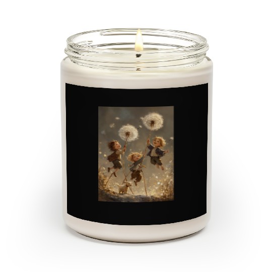 Joyful Dandelion Adventure Scented Candles