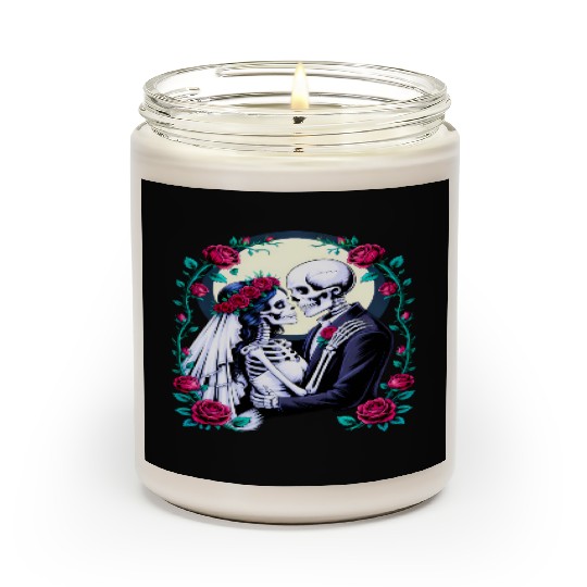 Bride and Groom Eternal Love Romantic Wedding Scented Candles