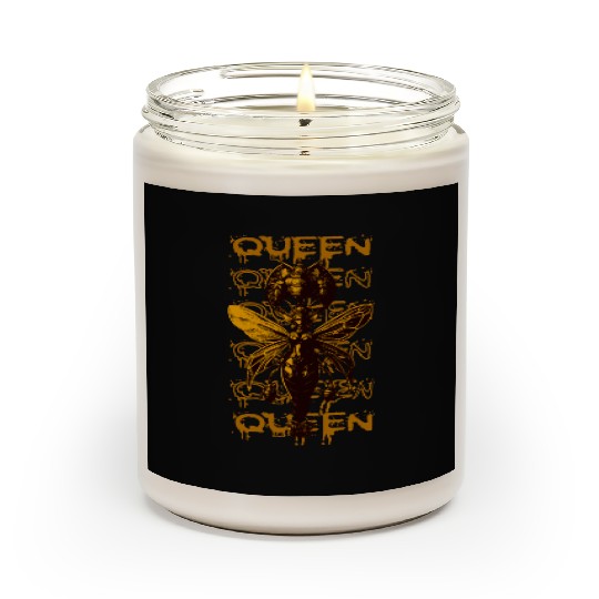 Queen Bee Warrior – Dark Fantasy Insect Art Scented Candles
