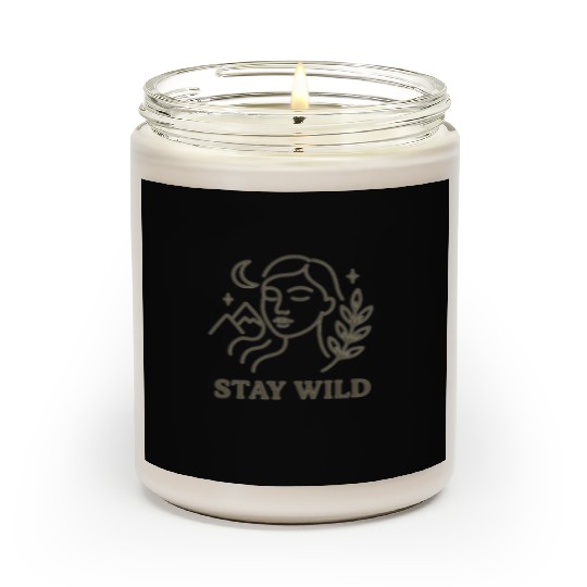 Celestial Nature Motivational Design Scented Candles