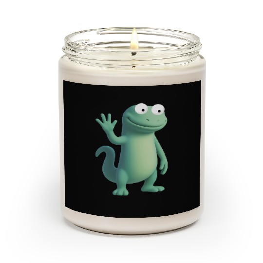 Funny Lizard Meme , lizard lizard lizard Scented Candles