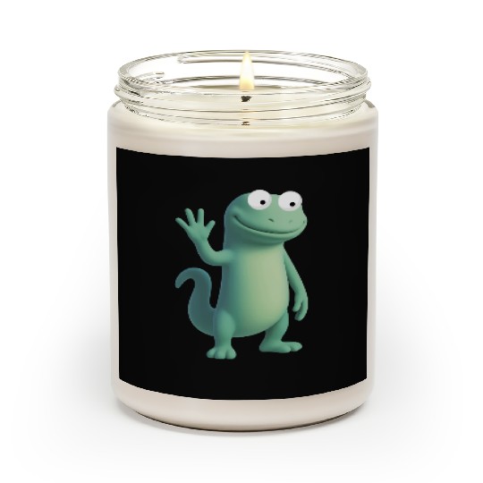 Funny Lizard Meme , lizard lizard lizard Scented Candles
