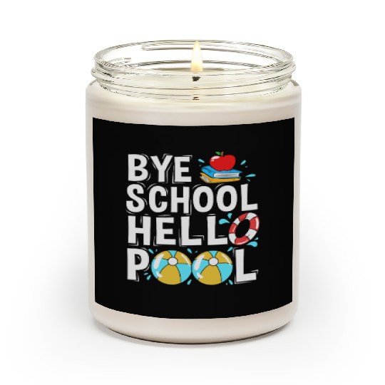 Pool Party Squad Summer Vacation Scented Candles