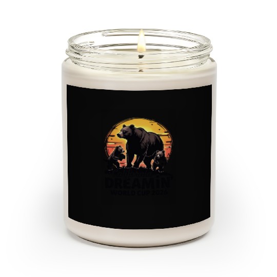 California Dreamin’ – World Cup 2026 Soccer Bear F Scented Candles