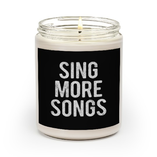 Sing More Songs by #folktherobots Scented Candles