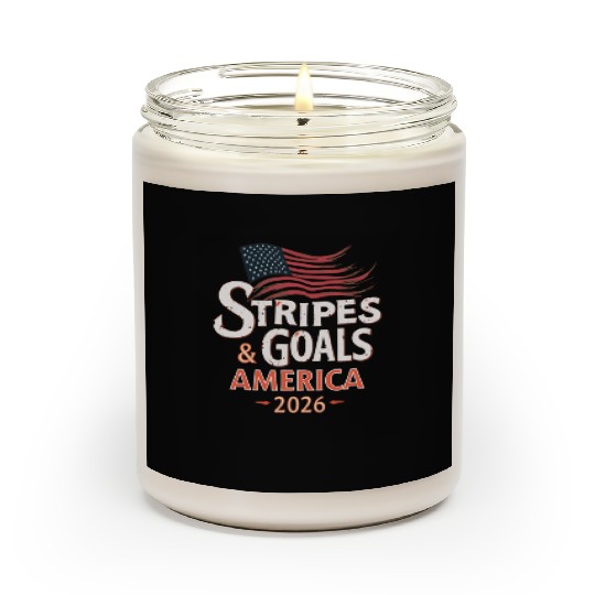 Stars, Stripes & Goals – USA Soccer World Cup 2026 Scented Candles