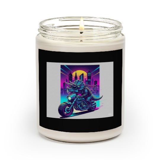 Futuristic Rhinoceros Cyber Ride Scented Candles