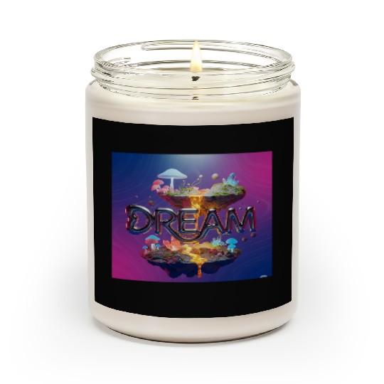 Vivid Dreamscape Fantasy Design Scented Candles