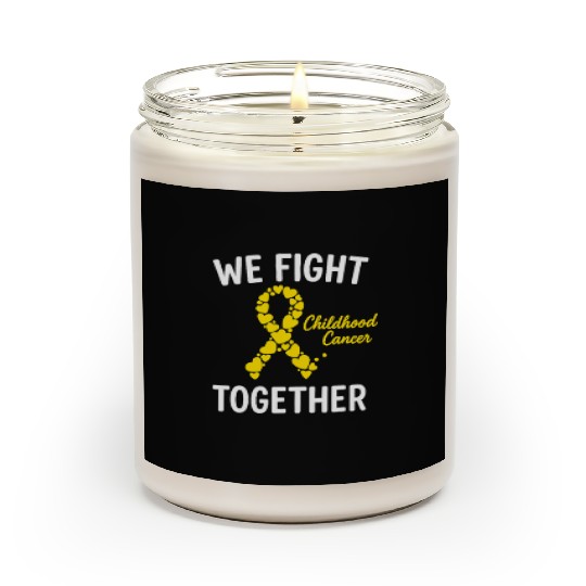 Childhood Cancer Awareness Scented Candles
