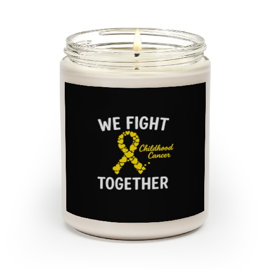 Childhood Cancer Awareness Scented Candles