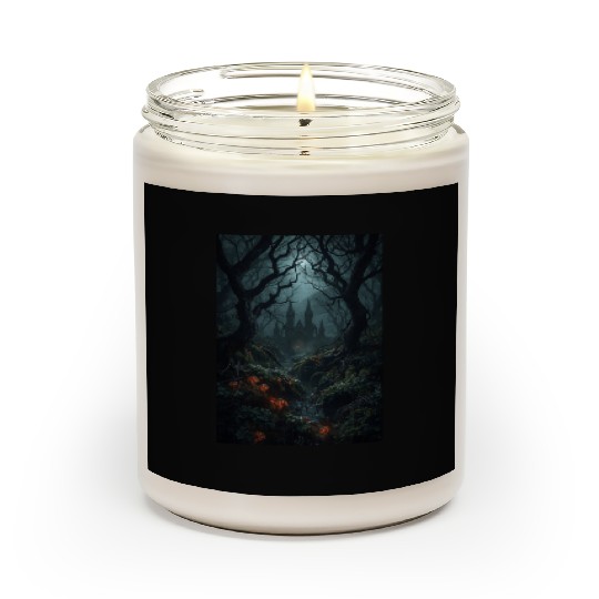 Enchanted Forest with Haunted Castle Scented Candles