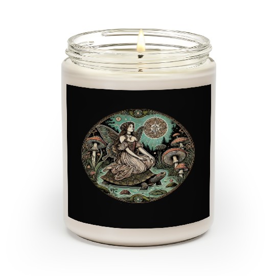 Enchanted Forest Fairy on Turtle Scented Candles