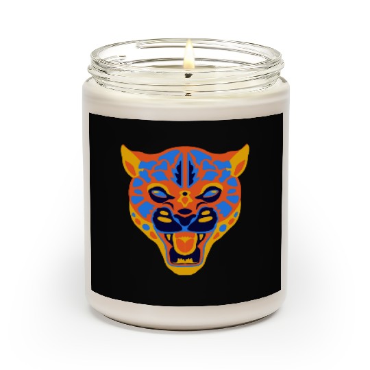 Vivid Jaguar Bold Print Scented Candles