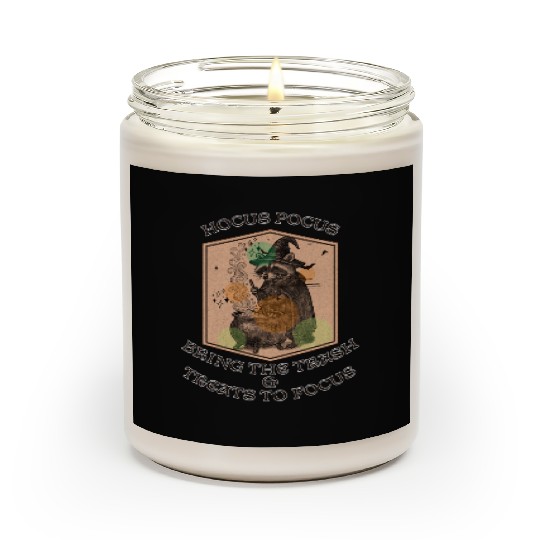 Raccoon Witch - Hocus Pocus  Scented Candles