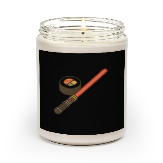 Sushi Ninja Lightsaber Scented Candles