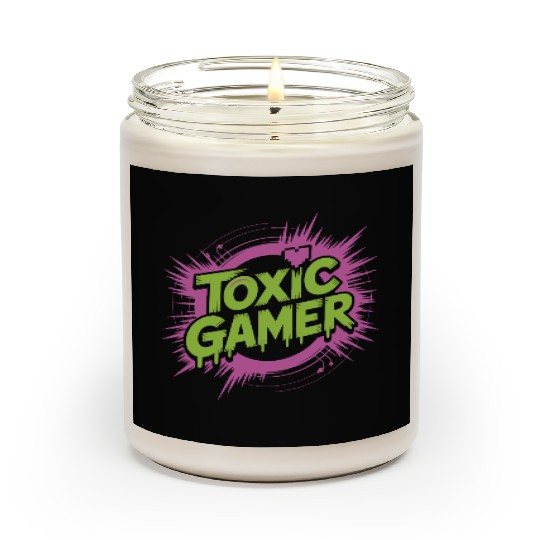 Toxic Gamer Scented Candles