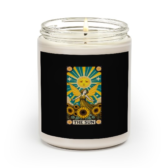 Sun Fairy Tarot Card Design Scented Candles