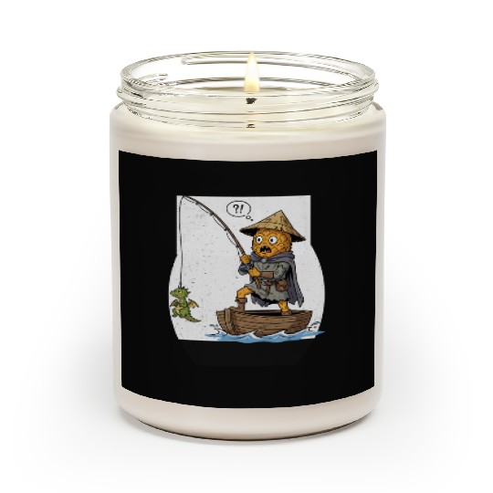 Whimsical Pineapple Fisherman Scented Candles