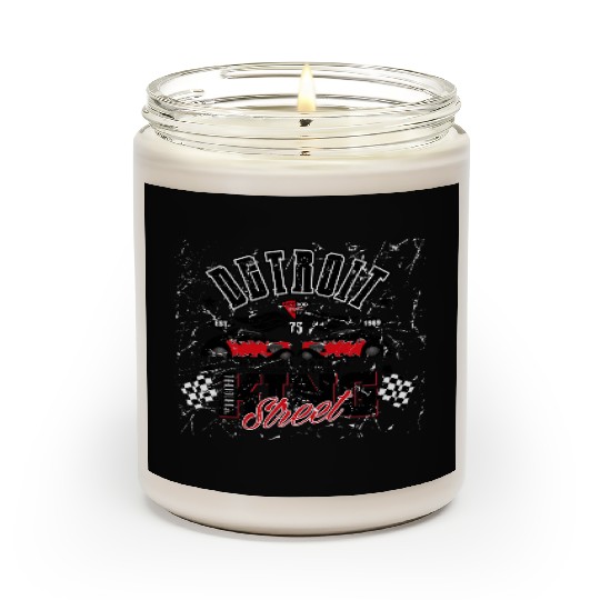 Retro Octobite Hot Rod Detroit Garage Scented Candles