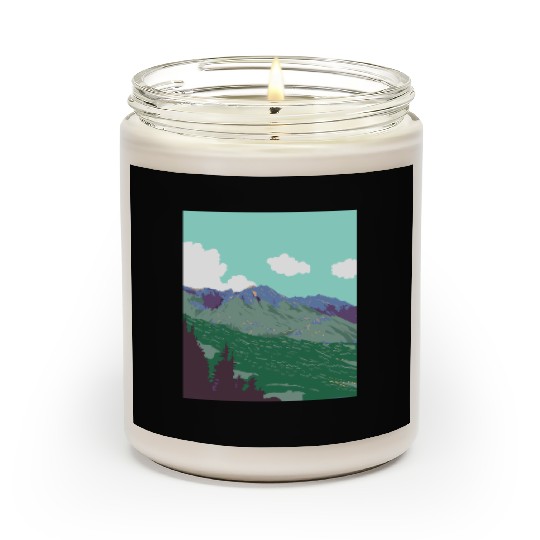 Berchtesgaden Alps near Obersalzberg Germany WPA Scented Candles