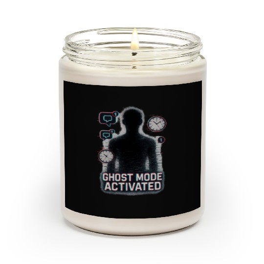 Ghost Mode Activated  Scented Candles