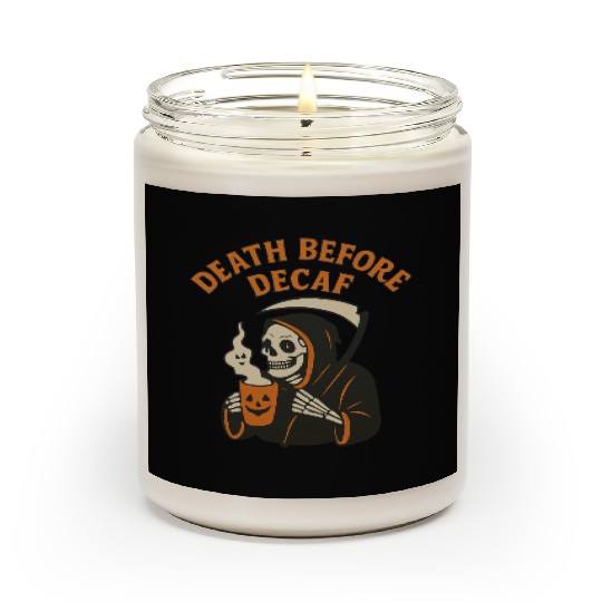 Funeral Halloween Tribute Scented Candles