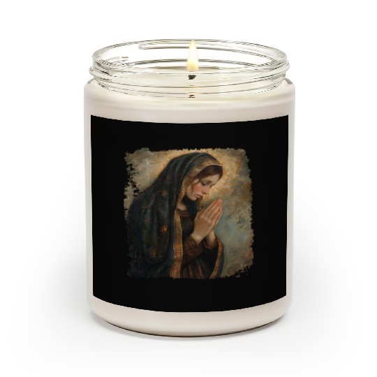 Saint Mary Praying Mother of Jesus Scented Candles
