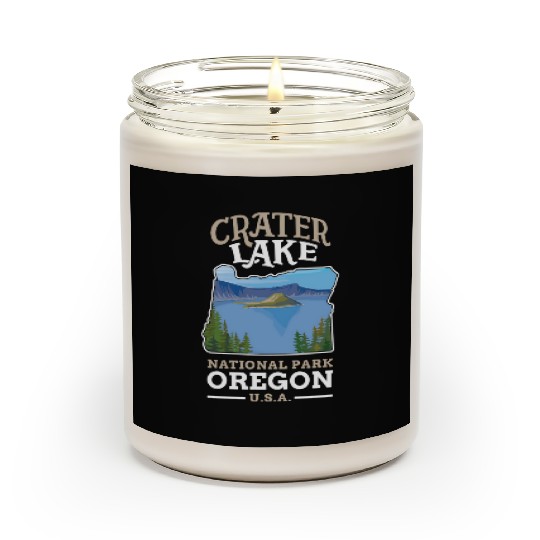 Crater Lake National Park US Oregon Scented Candles