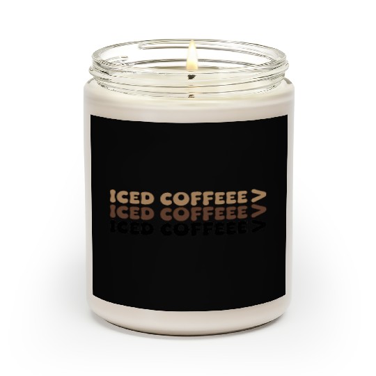 Coffee Colors Quote Scented Candles