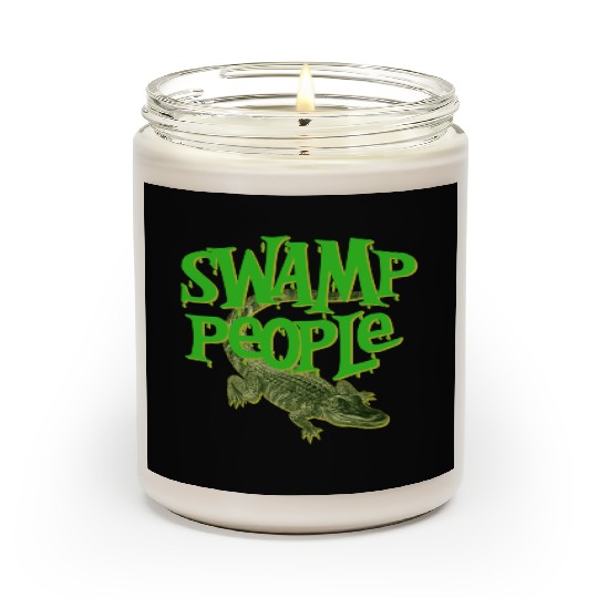Swamp People Alligators Scented Candles