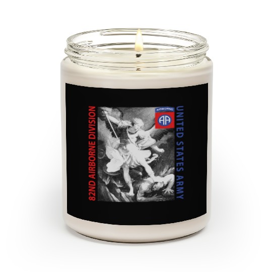 82nd Airborne - Saint Michael Scented Candles