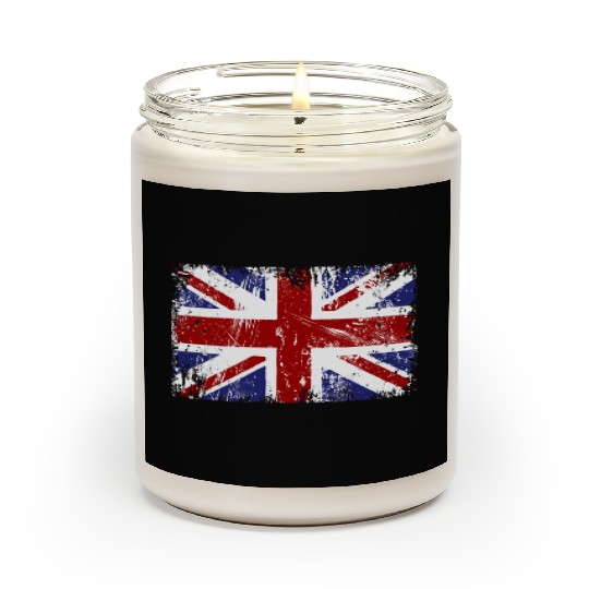 British Flag Union Jack Scented Candles