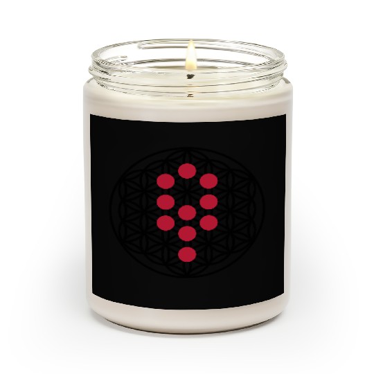 FLOWER OF LIFE - Tree Of Life Scented Candles