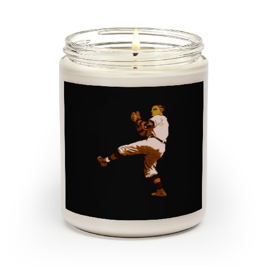Baseball Pitcher Scented Candles